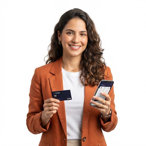 Emprendedora colombiana con CrediNexus